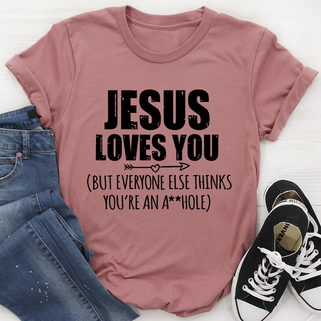 Jesus Loves You T-Shirt - immagine 21