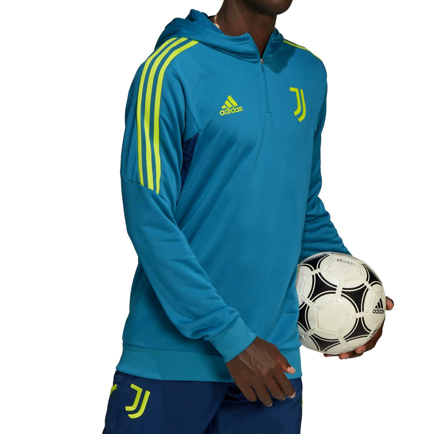 Juventus hooded training technical soccer tracksuit 2022/23 - Adidas - immagine 5