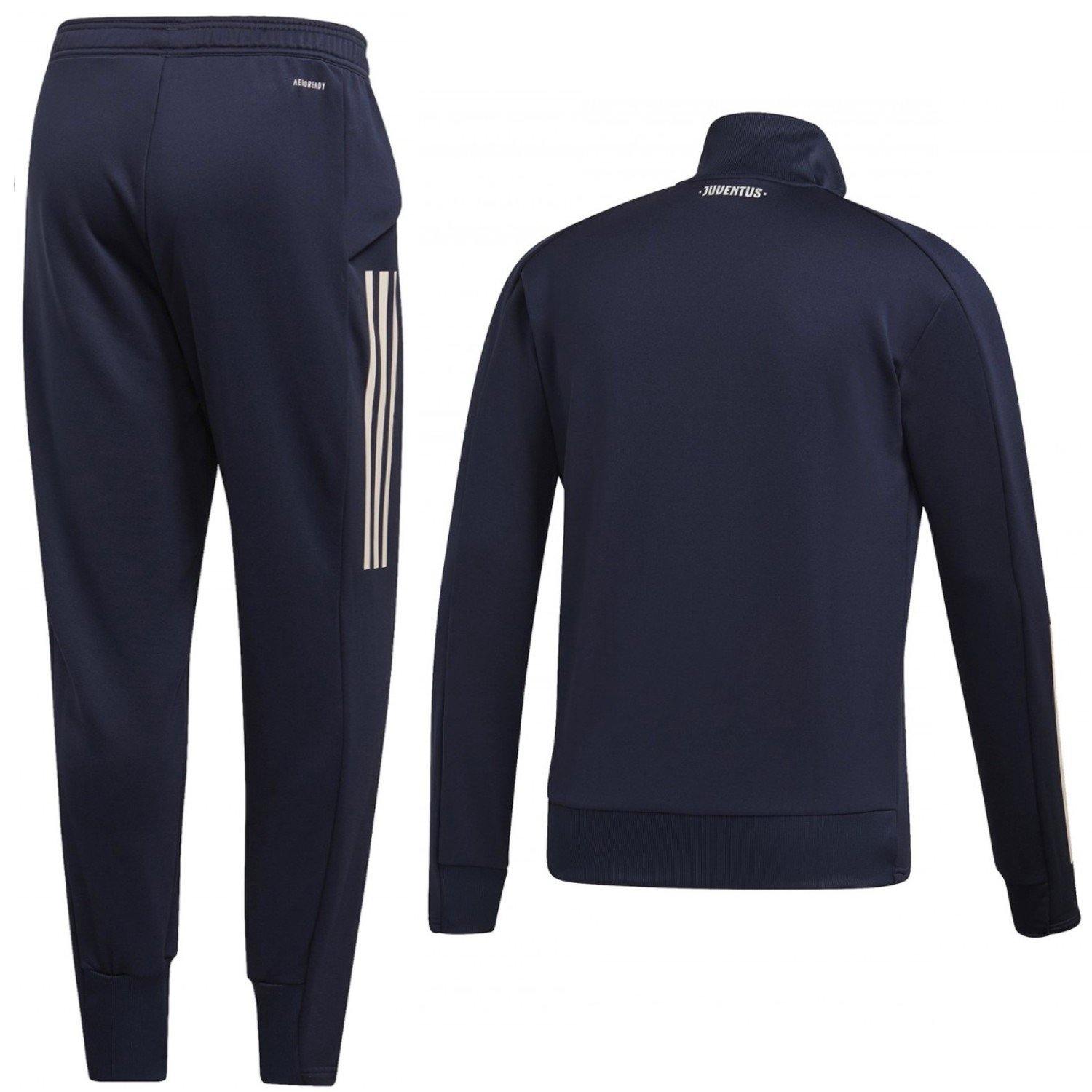 Juventus navy training/presentation Soccer tracksuit 2020/21 - Adidas - immagine 2
