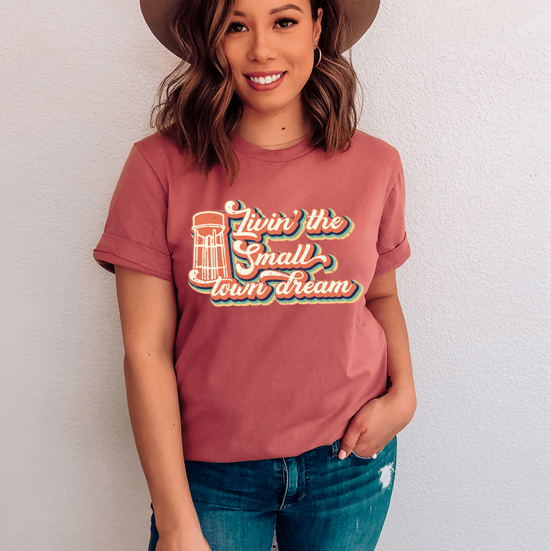 Livin' The Small Town Dream T-Shirt - immagine 4
