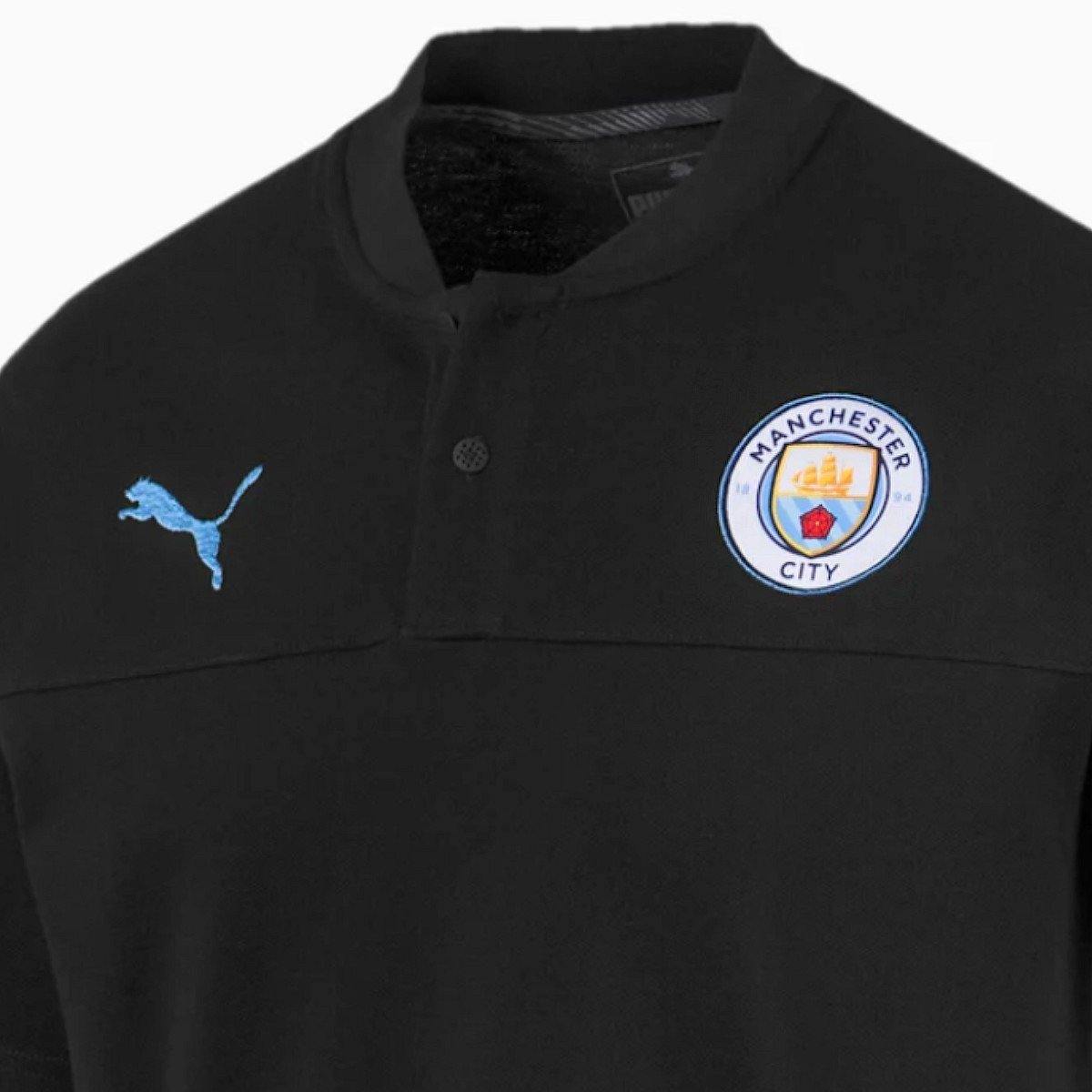 Manchester City casual presentation polo shirt 2019/20 - Puma - immagine 3