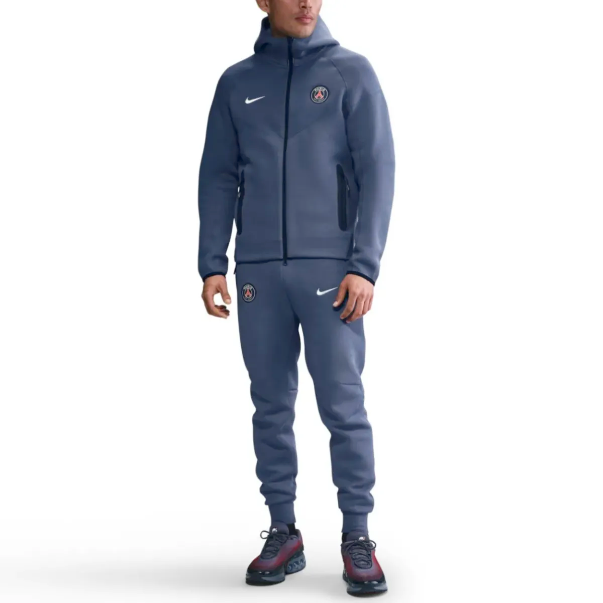 PSG Tech Fleece presentation soccer tracksuit 2025/26 - Nike - immagine 2