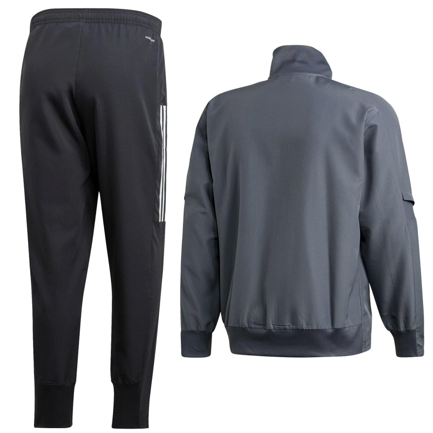 Germany grey presentation Soccer tracksuit 2020/21 - Adidas - immagine 2
