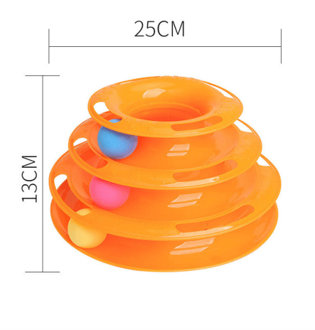 Interactive Cat Ball Tower Tracks Toy - Fun And Engaging Playtime For Your Feline Friend - immagine 4