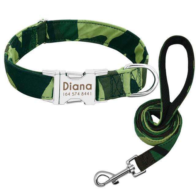 Personalized Pet Dog Collar With Engraved Name And Contact Details - Ideal For Large Dogs - immagine 36