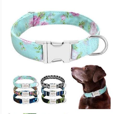 Personalized Pet Dog Collar With Engraved Name And Contact Details - Ideal For Large Dogs - immagine 5