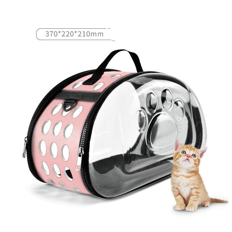 Portable Pet Carrier Bag: The Ultimate Foldable Travel Companion For Cats And Dogs - immagine 3