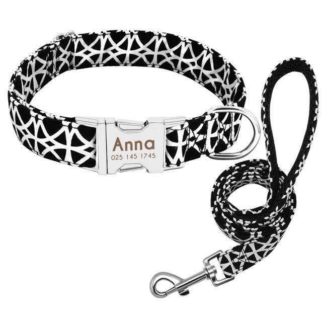 Personalized Pet Dog Collar With Engraved Name And Contact Details - Ideal For Large Dogs - immagine 37