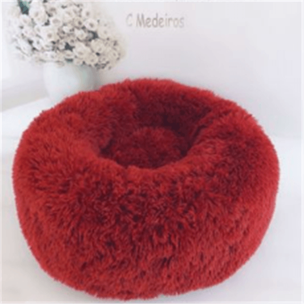 Luxuriously Cozy Round Plush Cat Mattress - immagine 77