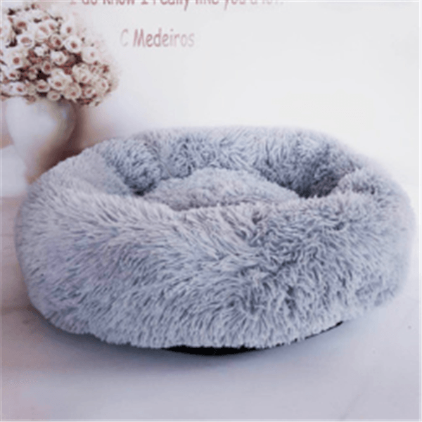 Luxuriously Cozy Round Plush Cat Mattress - immagine 33