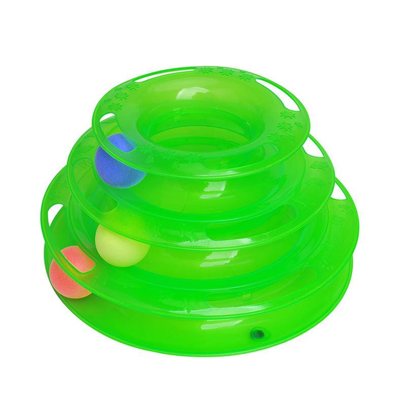 Interactive Cat Ball Tower Tracks Toy - Fun And Engaging Playtime For Your Feline Friend - immagine 7