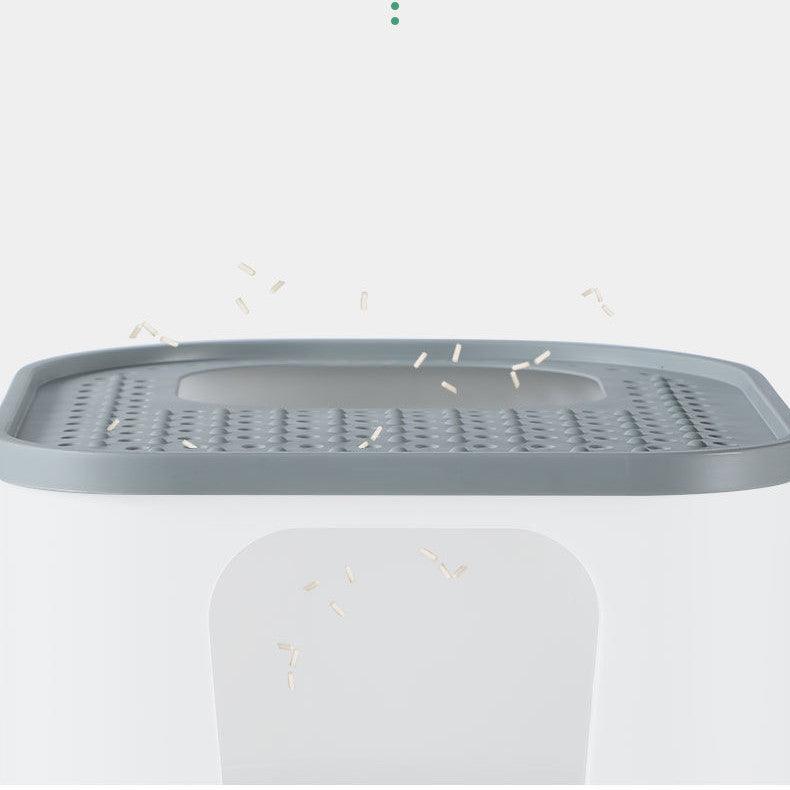 Splashguard Cat Litter Basin - Stylish And Practical Closed Design - immagine 4