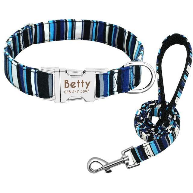 Personalized Pet Dog Collar With Engraved Name And Contact Details - Ideal For Large Dogs - immagine 33