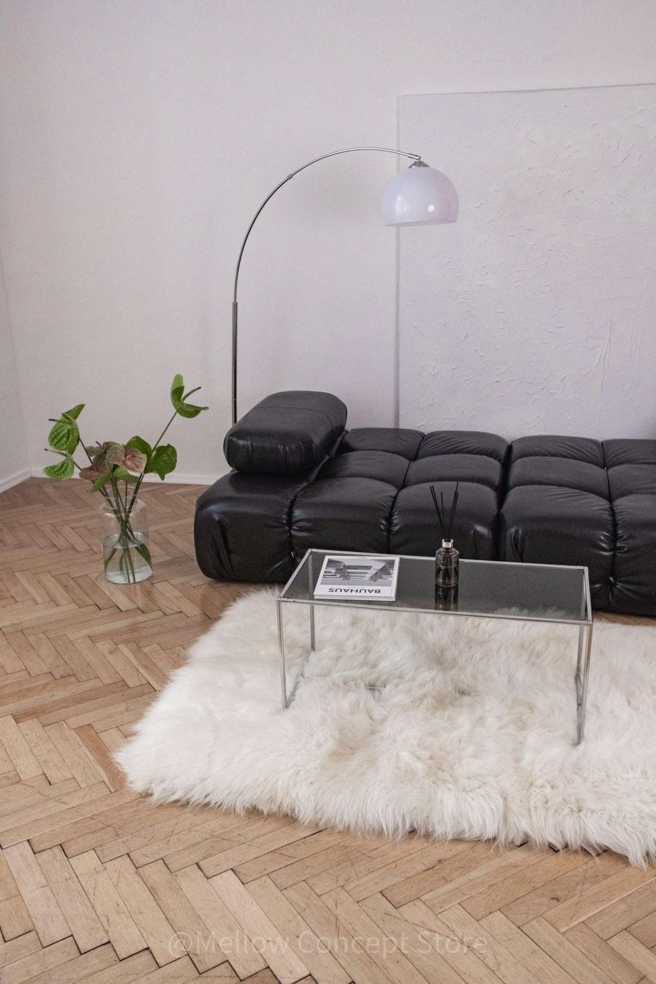 Natural Sheepskin Ivory Carpet - Rectangle - immagine 2