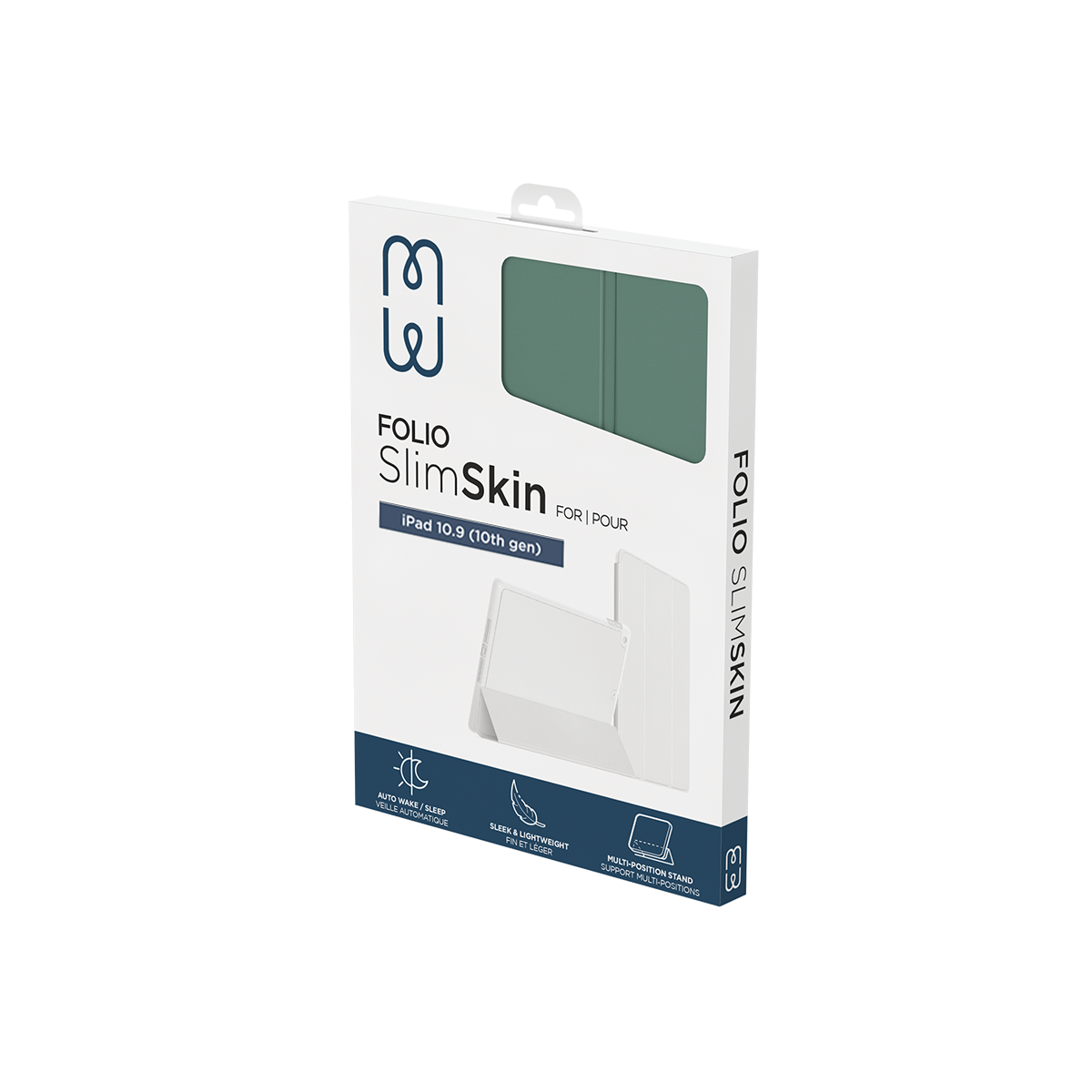Folio SlimSkin iPad 11 & 10.9" (2025/22 - 11/10th gen) - Vert - immagine 3
