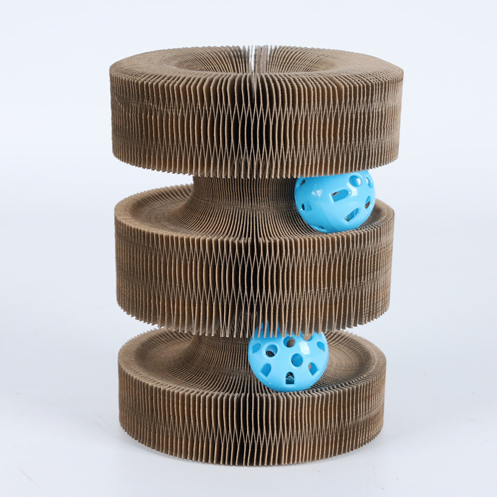 Magic Organ Foldable Cat Scratch Board Toy - immagine 7