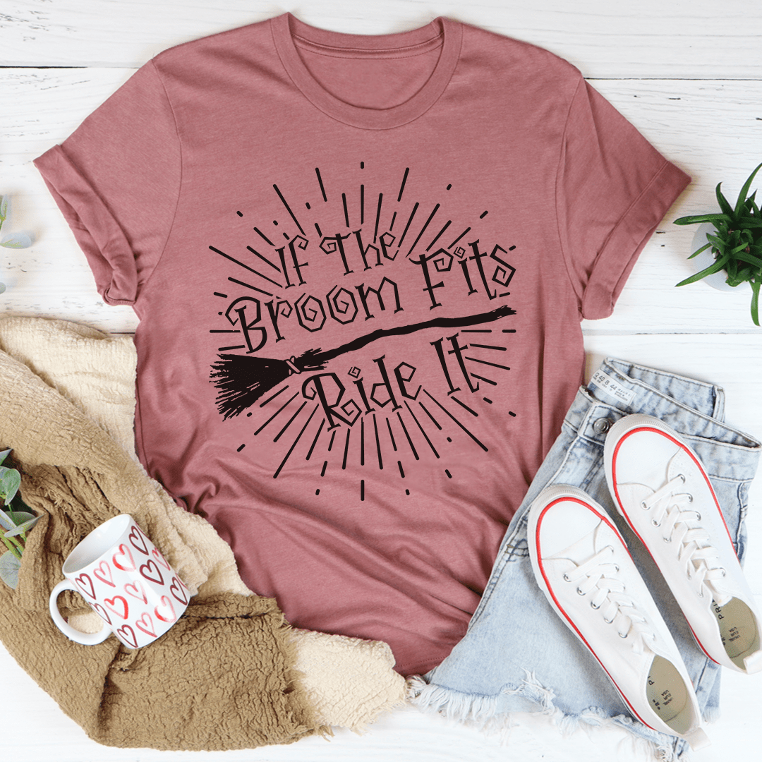 If The Broom Fits Ride It Tee - immagine 27