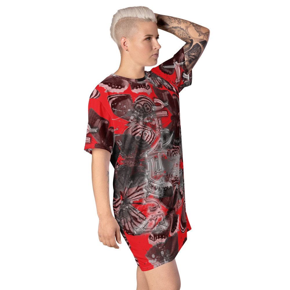Butterfly Effect T-shirt Dress by Gianneli - immagine 10