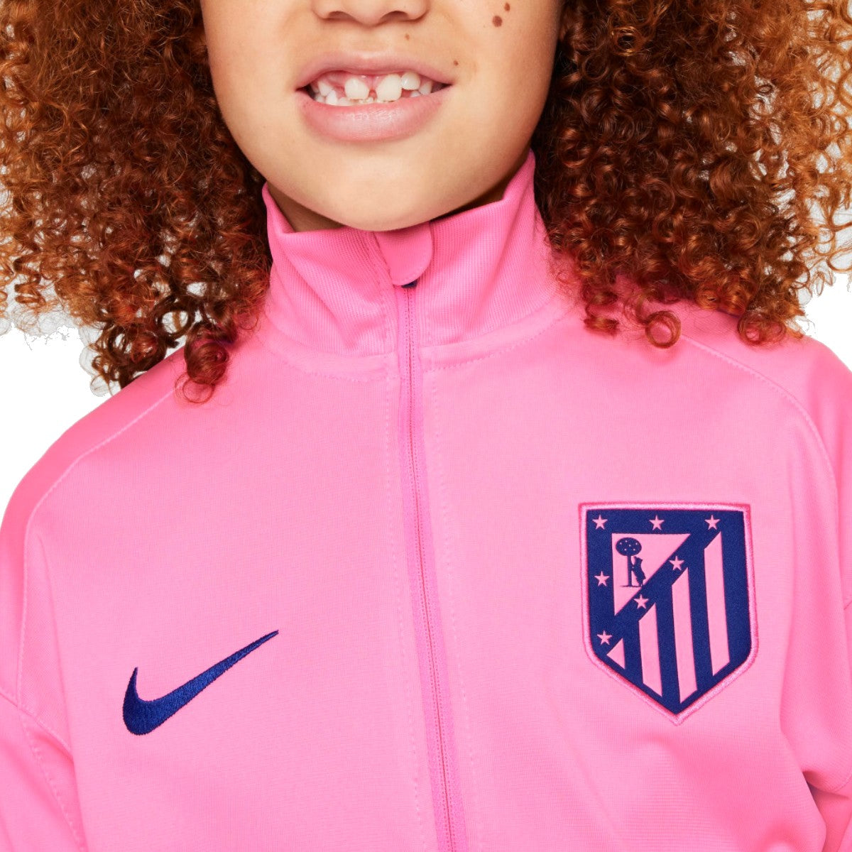 Kids - Atletico Madrid UCL presentation soccer tracksuit 2024/25 - Nike - immagine 4