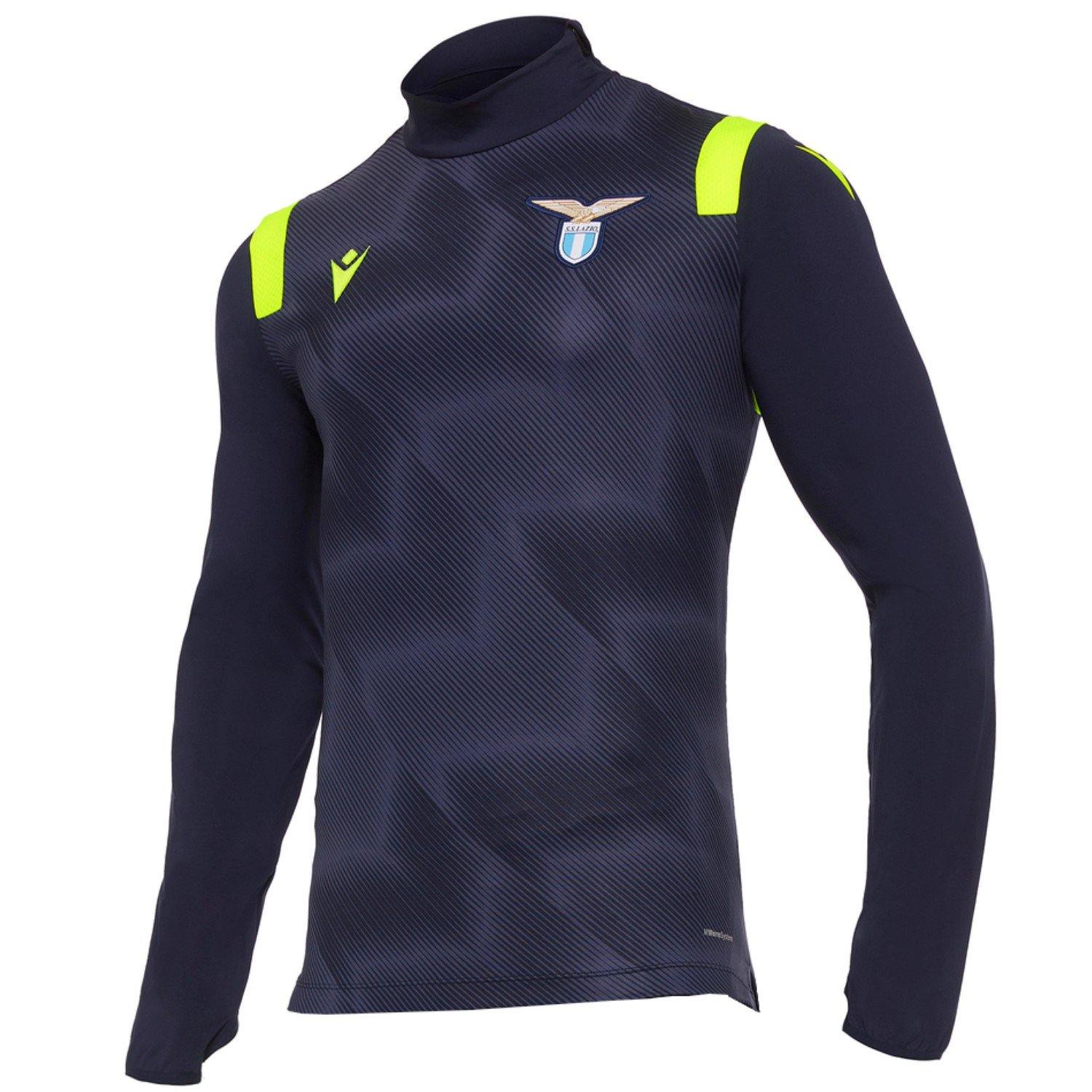 SS Lazio navy training technical Soccer tracksuit 2020/21 - Macron - immagine 3