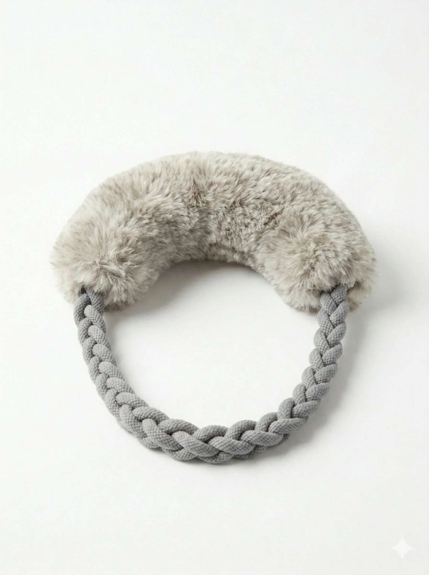 Wool Loop Tug Toy - Grey - immagine 2