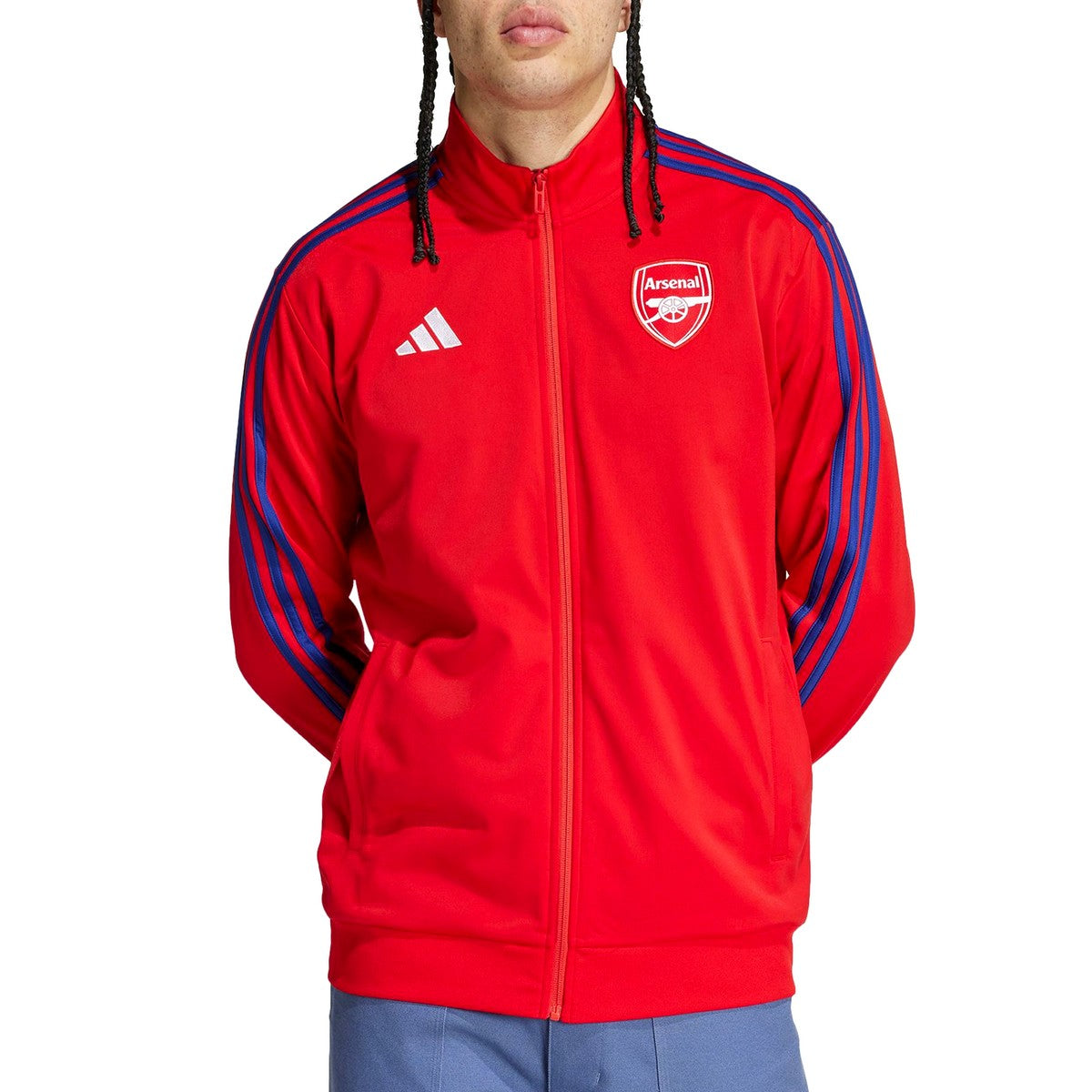 Arsenal FC Casual 3S presentation tracksuit 2024/25 - Adidas - immagine 2
