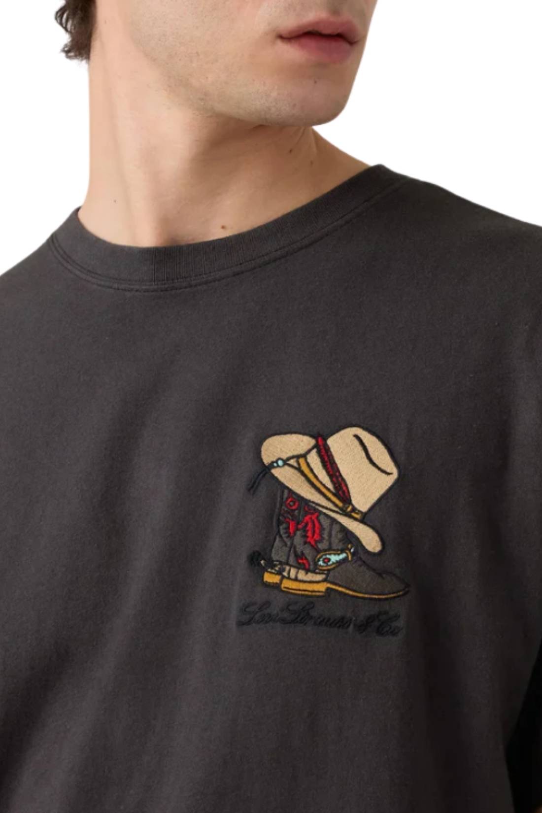 LEVI'S - Men's Vintage T-shirt with cowboy detail - immagine 8