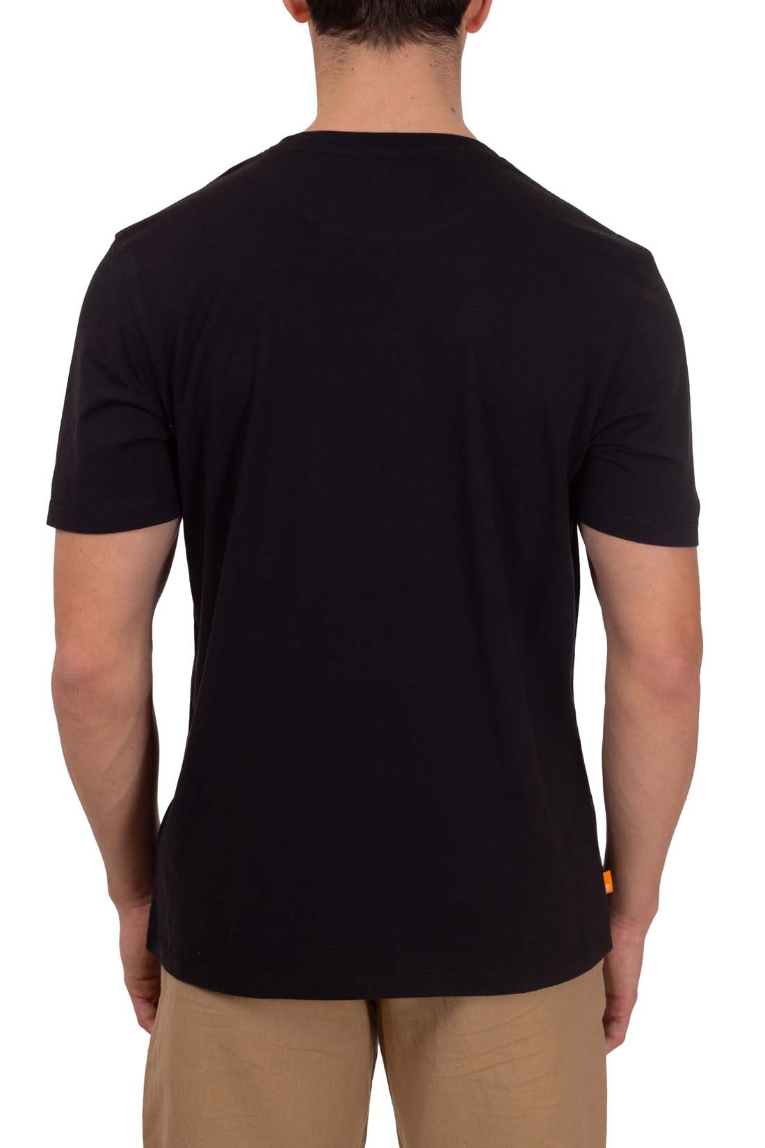 TIMBERLAND - Men's T-shirt with colorblock logo - immagine 3