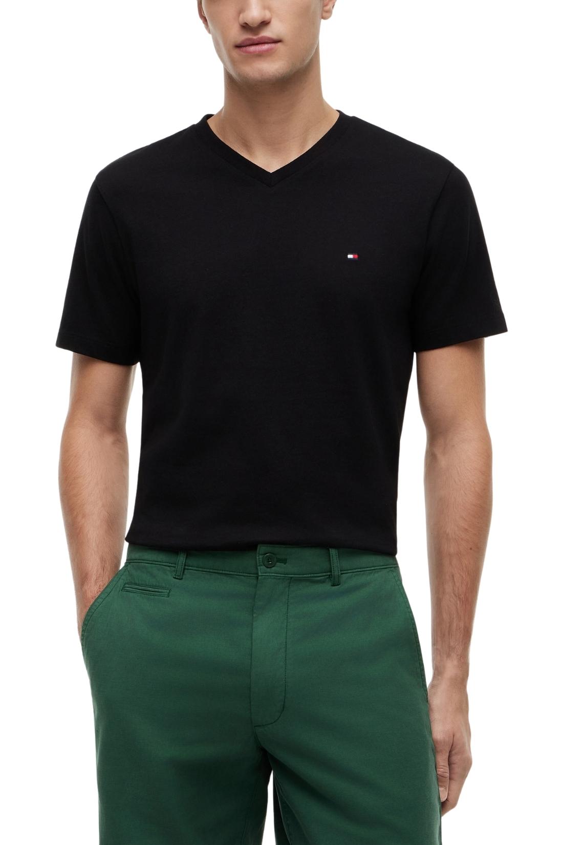 TOMMY HILFIGER - T-shirt uomo con scollo a v  - Taglia XL - immagine 10