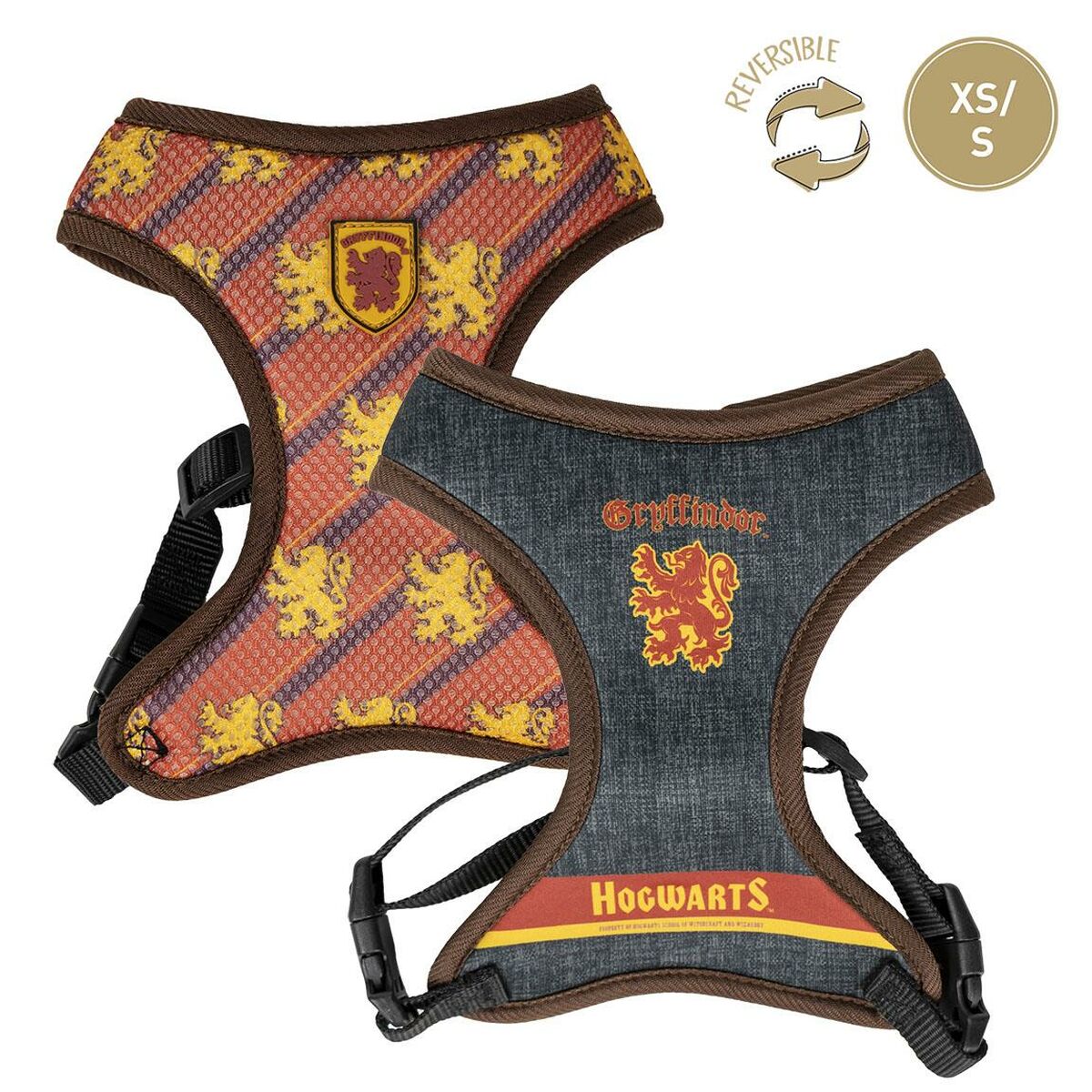 Dog Harness Harry Potter Reversible Red XS - immagine 9