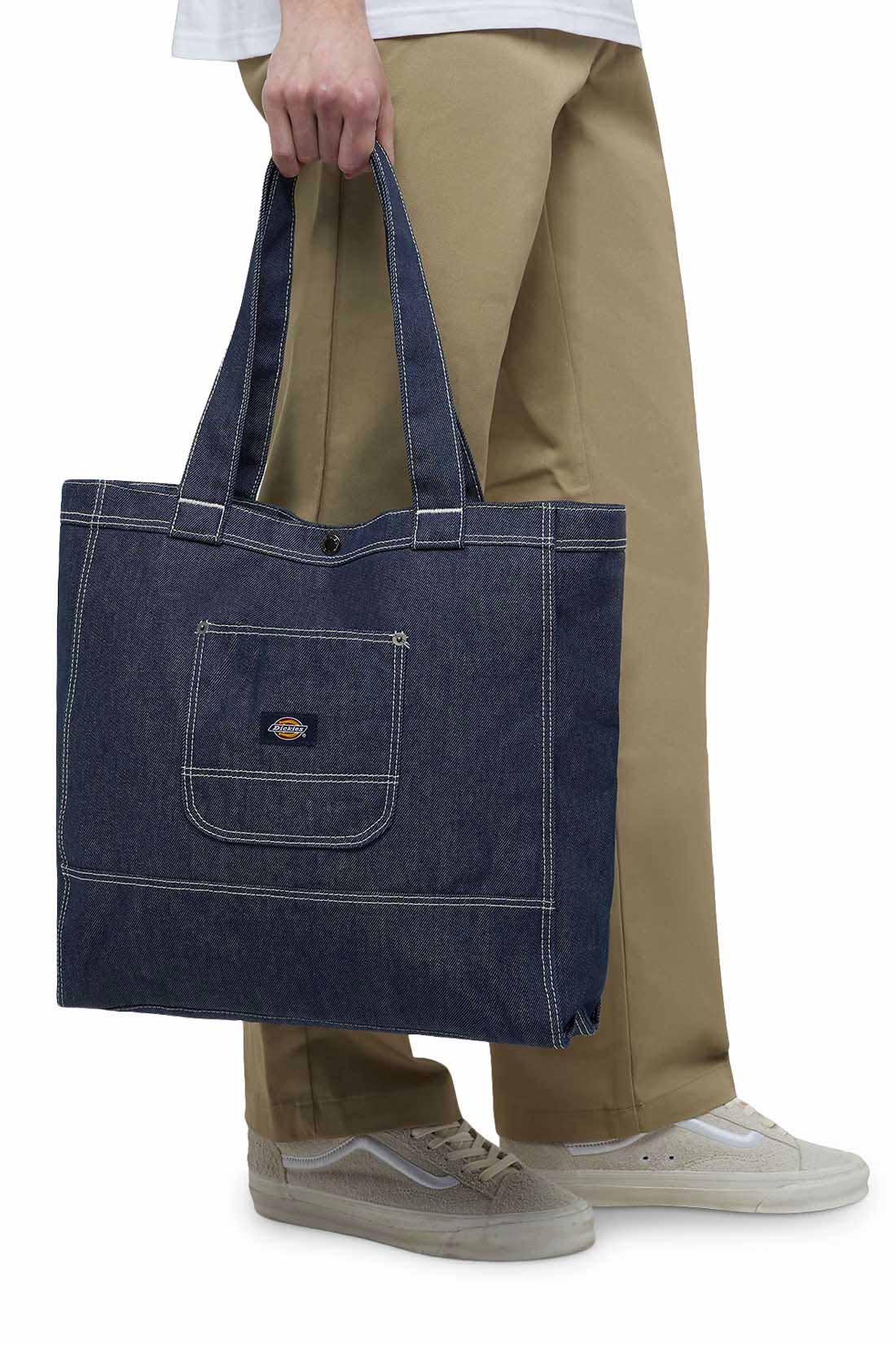 DICKIES - Borsa unisex Denim Tote - immagine 4