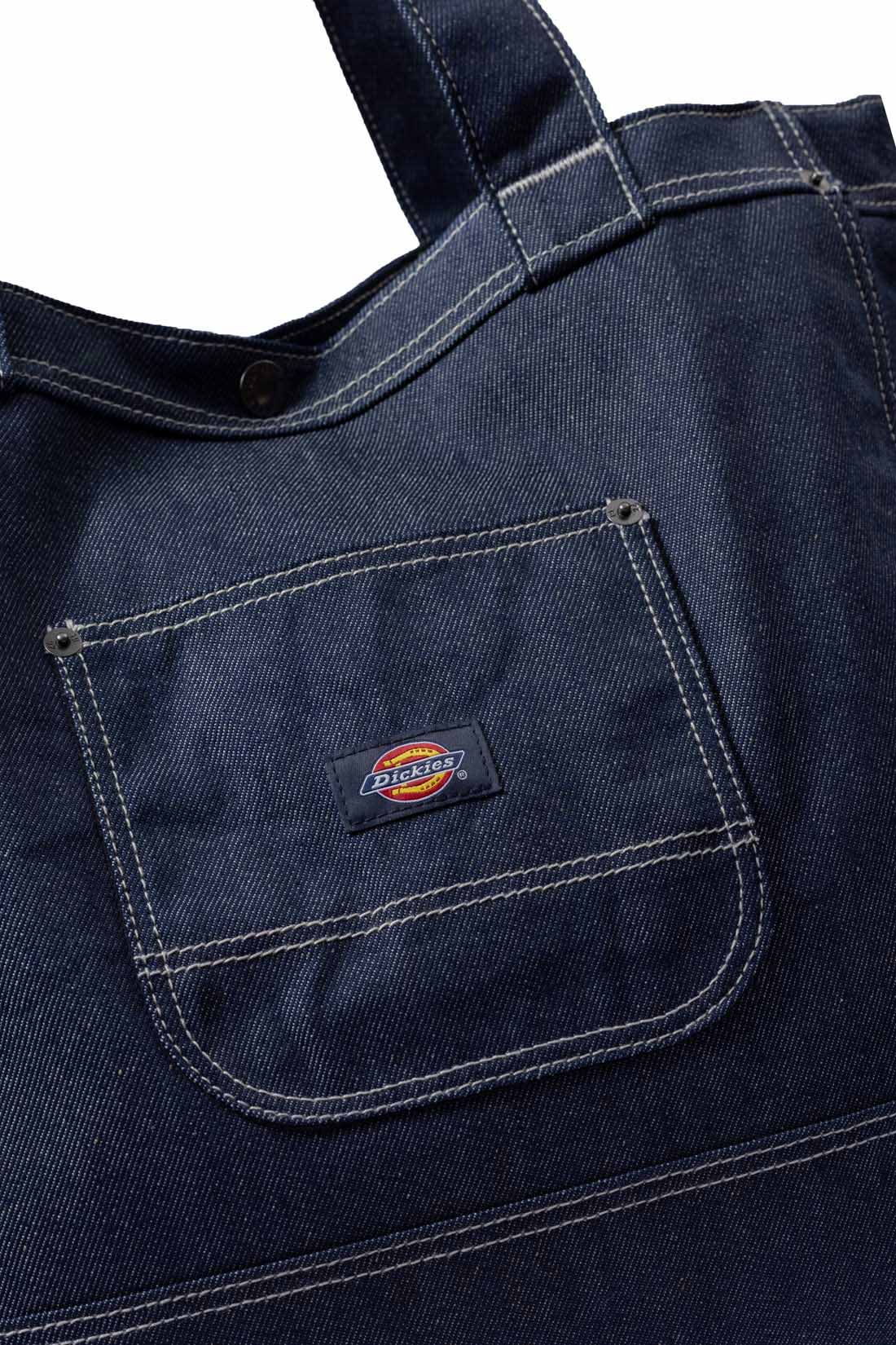 DICKIES - Borsa unisex Denim Tote - immagine 7