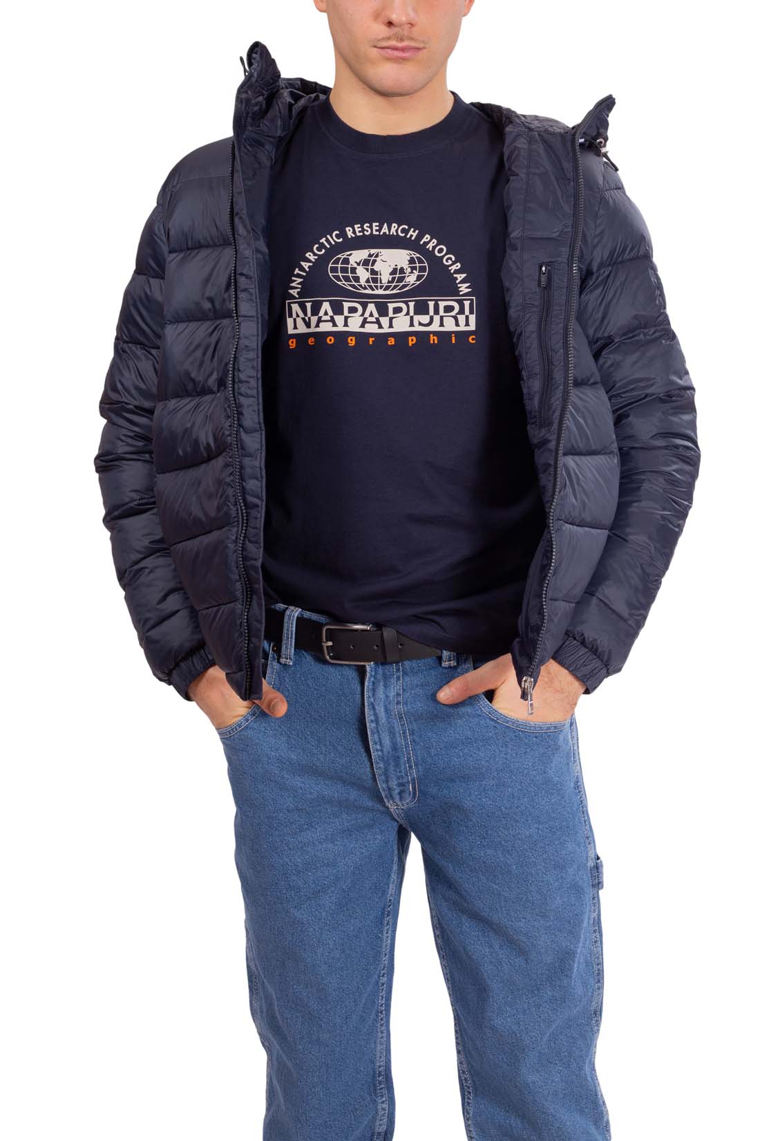 NAPAPIJRI - T-shirt uomo regular Macas  - Taglia XXL - immagine 4