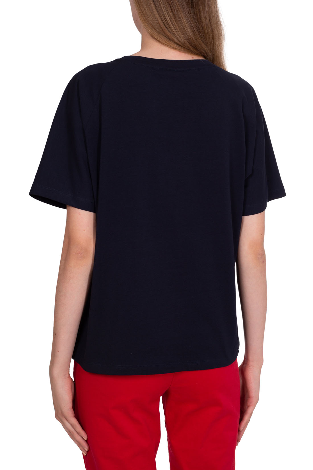 TOMMY HILFIGER - T-shirt donna con taschino ricamato - immagine 7