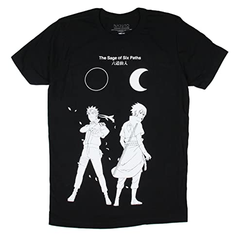 Naruto Shippuden Sage Six Paths Naruto Sasuke T-Shirt - immagine 2