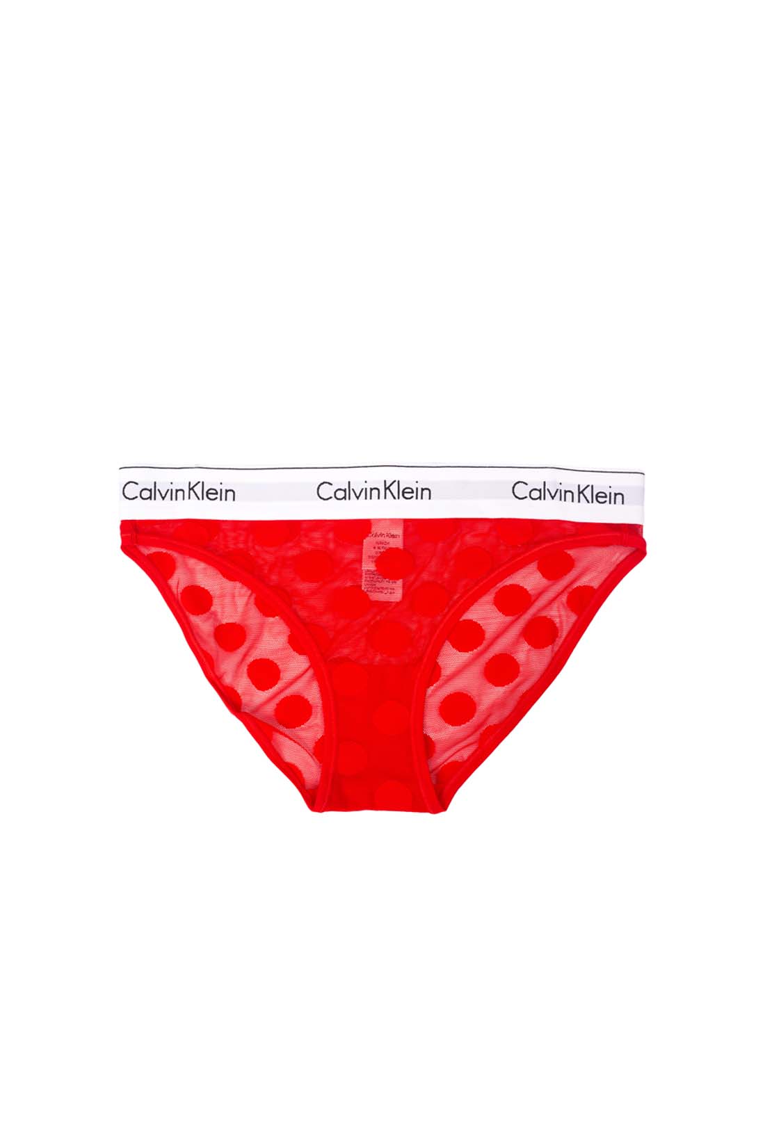 CALVIN KLEIN - Slip donna con texture pois - immagine 18