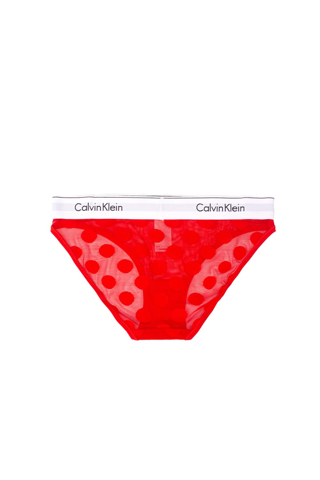 CALVIN KLEIN - Slip donna con texture pois - immagine 7