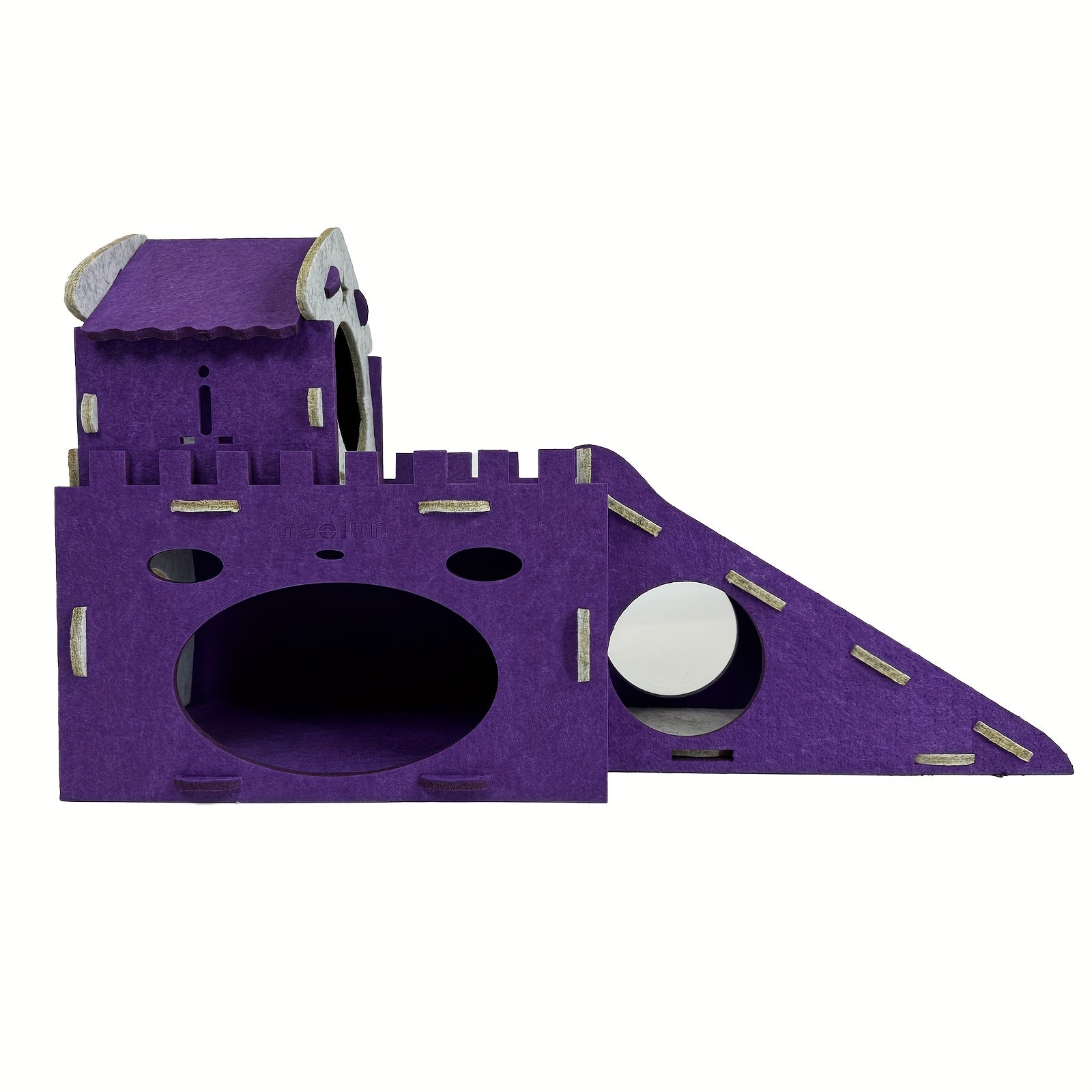 Felt Rabbit Hideaway Bunny Castle Indoor Habitat - immagine 2