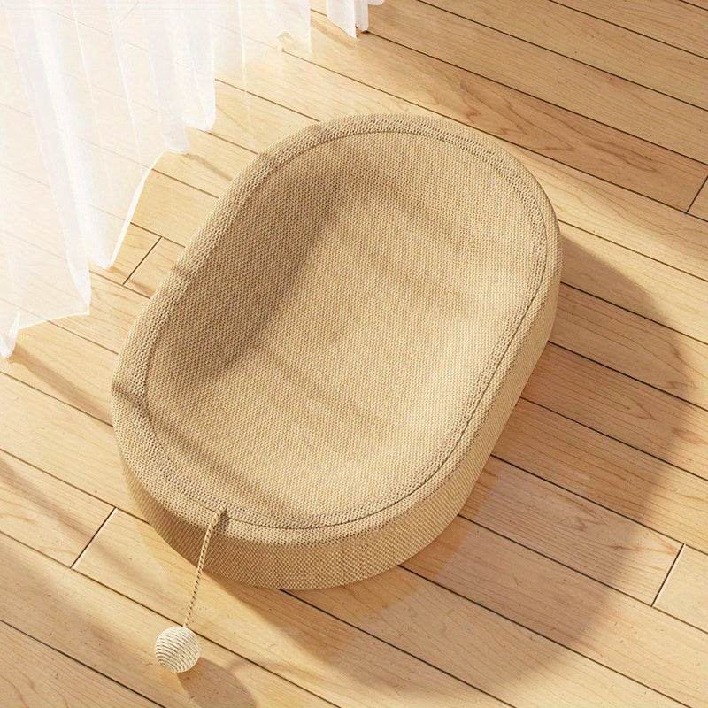 Ivory Cat Scratching Board And Bed Combo - immagine 4