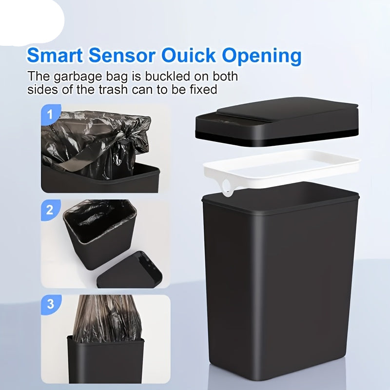 Smart Sensor Trash Can for Home - immagine 3