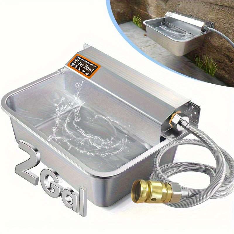 Automatic Stainless Steel Drinking Fountain - immagine 2