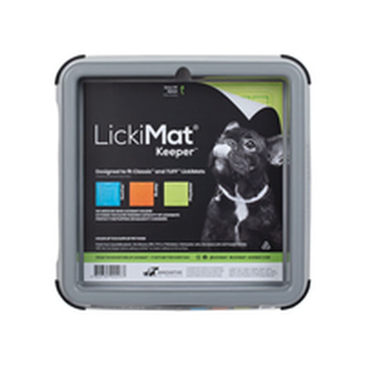 Dog Feeder Lickimat Indoor Keeper Grey polypropylene - immagine 2
