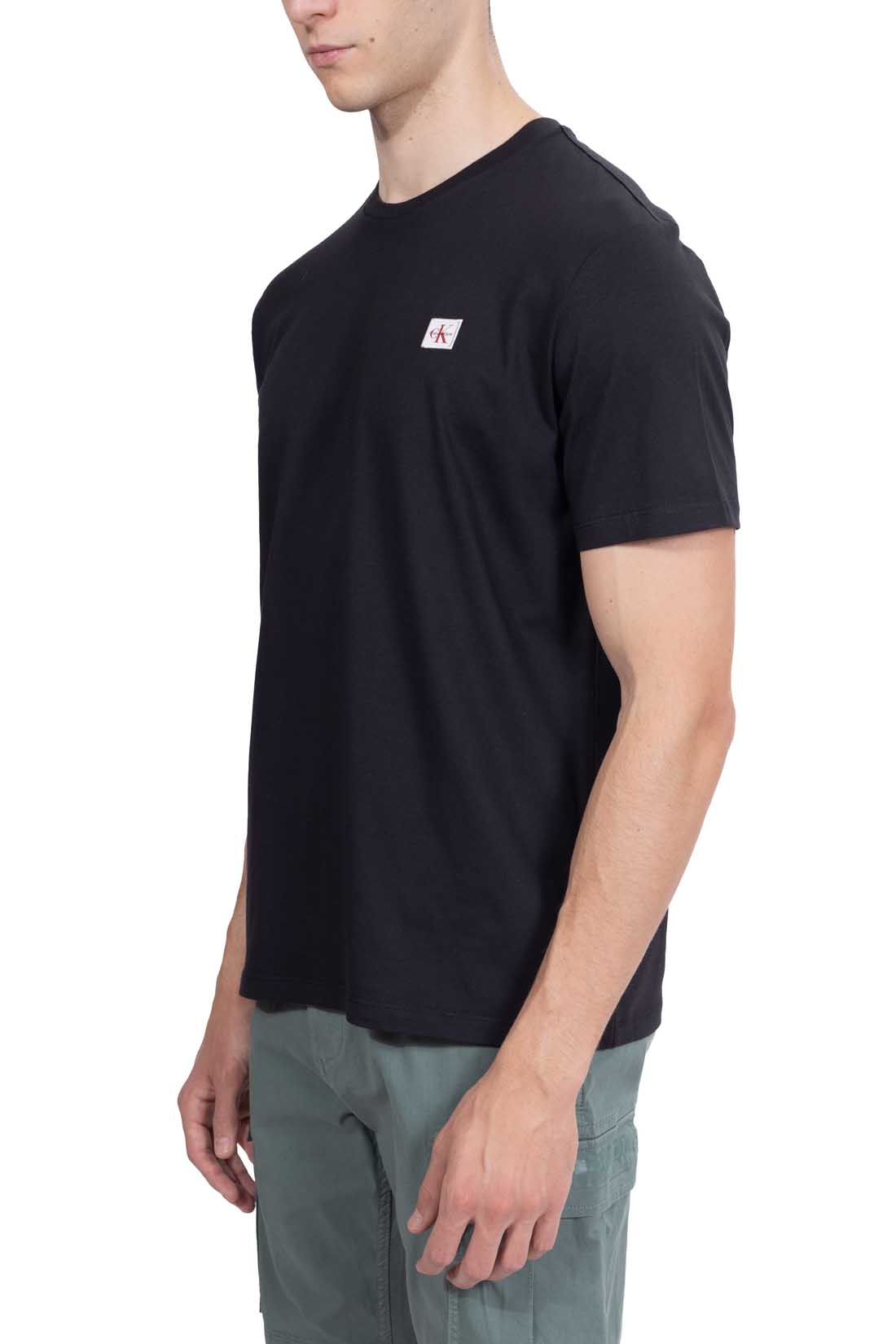 CALVIN KLEIN JEANS - T-shirt uomo con patch logo - immagine 2