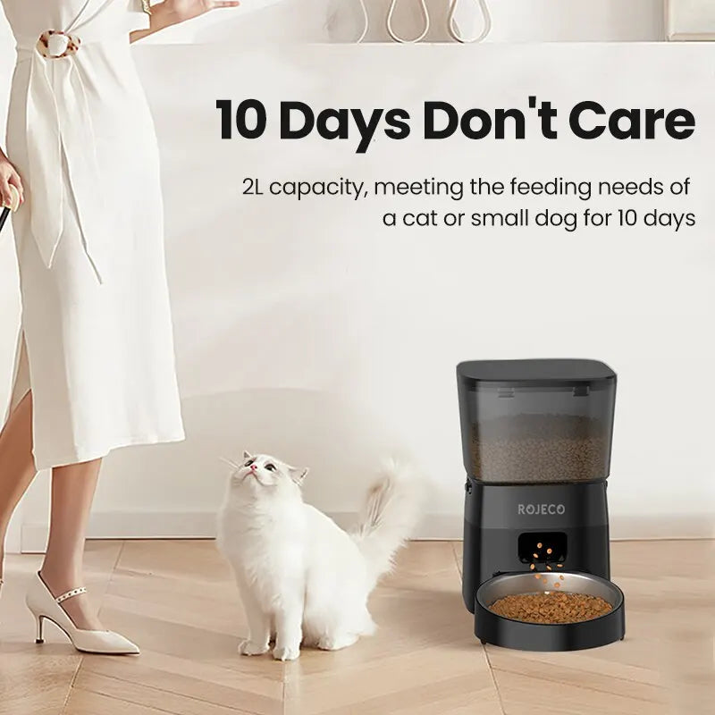 Smart Control Automatic Pet Feeder for Cats and Dogs - immagine 4