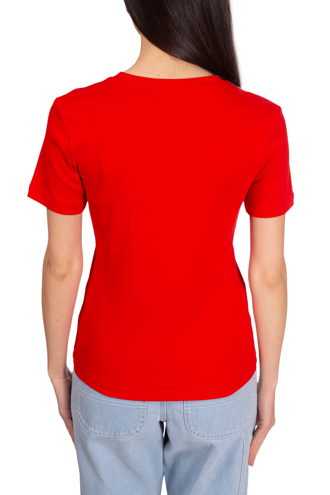 TOMMY HILFIGER - Women's slim logo T-shirt  - Size L - immagine 27