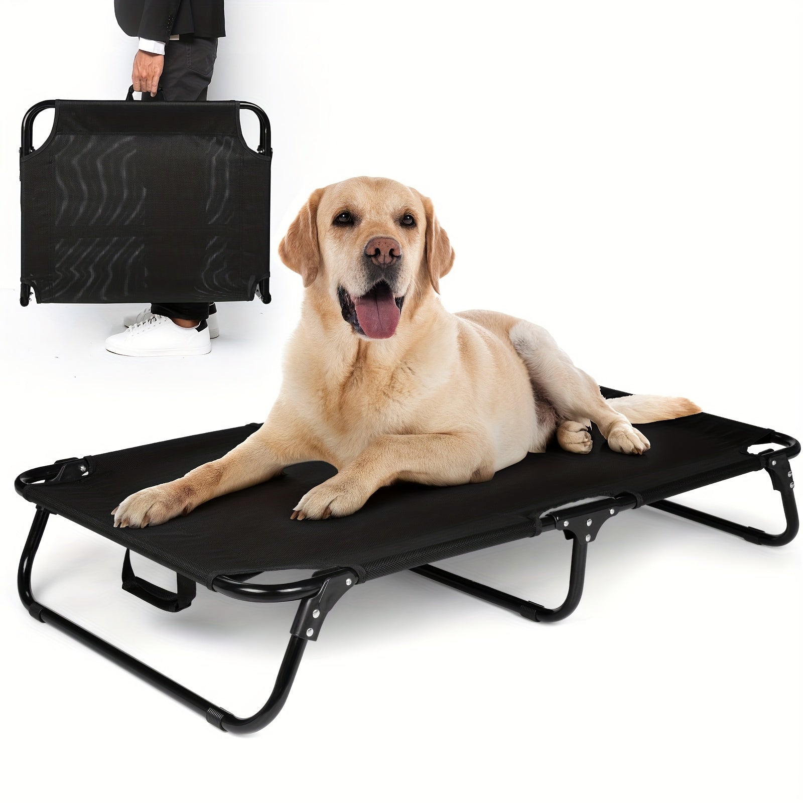 Cooling Dog Bed with Washable and Foldable - immagine 2