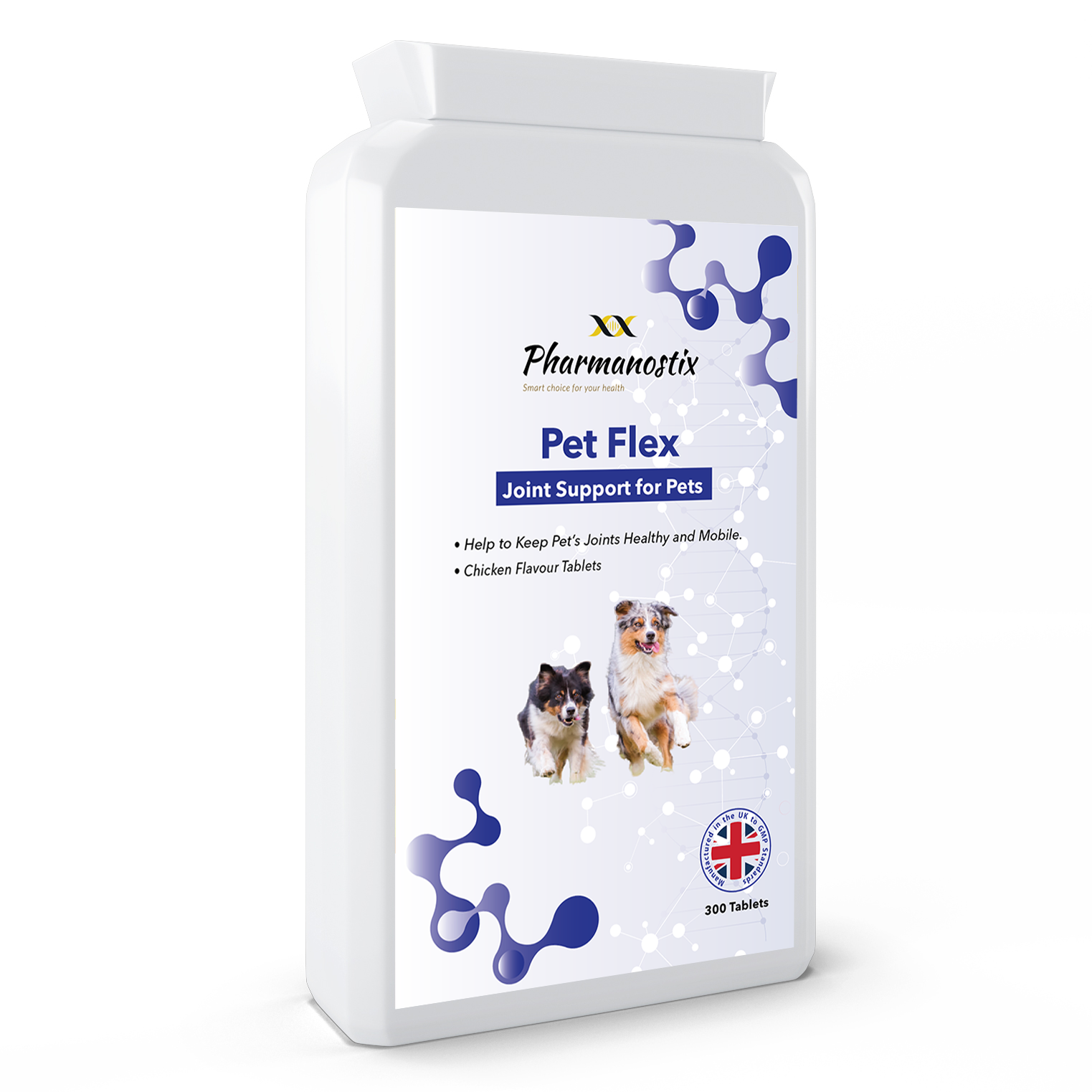 Pet Flex- Dog Joint Support Supplement for Pets -Chondroitin, MSM, Green Lipped - immagine 3