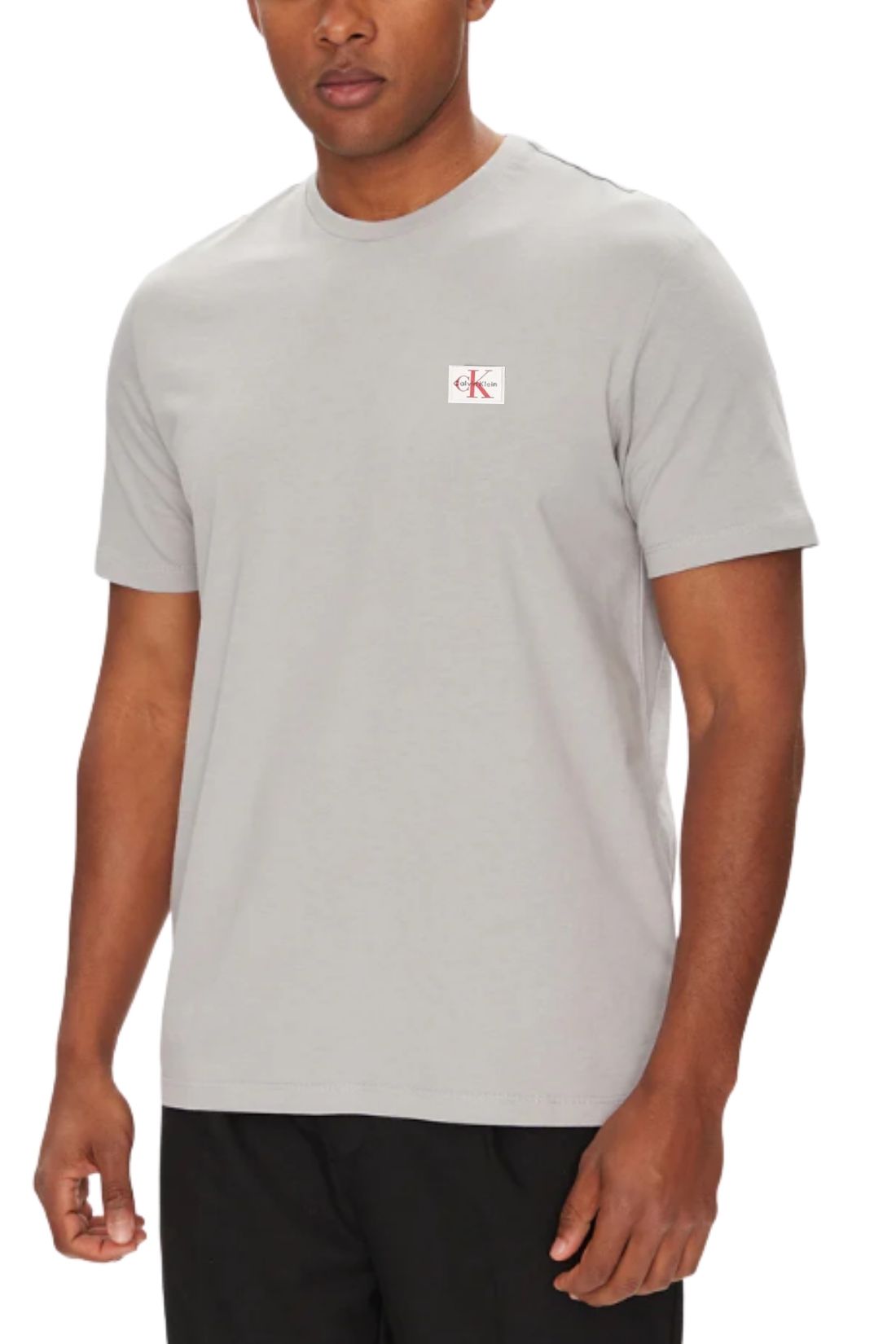 CALVIN KLEIN JEANS - T-shirt uomo con patch logo - Taglia XL - immagine 32