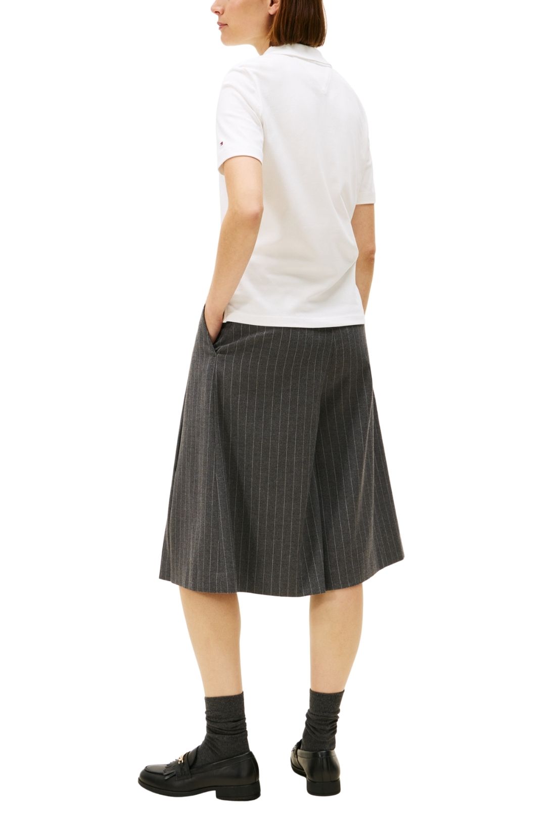TOMMY HILFIGER - Polo donna regular con stemma logo - Taglia L - immagine 18