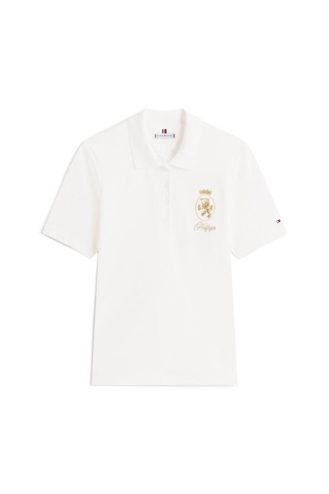 TOMMY HILFIGER - Polo donna regular con stemma logo - Taglia L - immagine 25